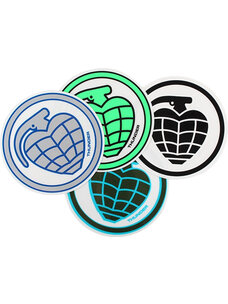 Thunder Thunder Circle Grenade Sticker Medium | 4"