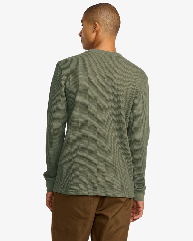 RVCA Dayshift Thermal L/S | Olive