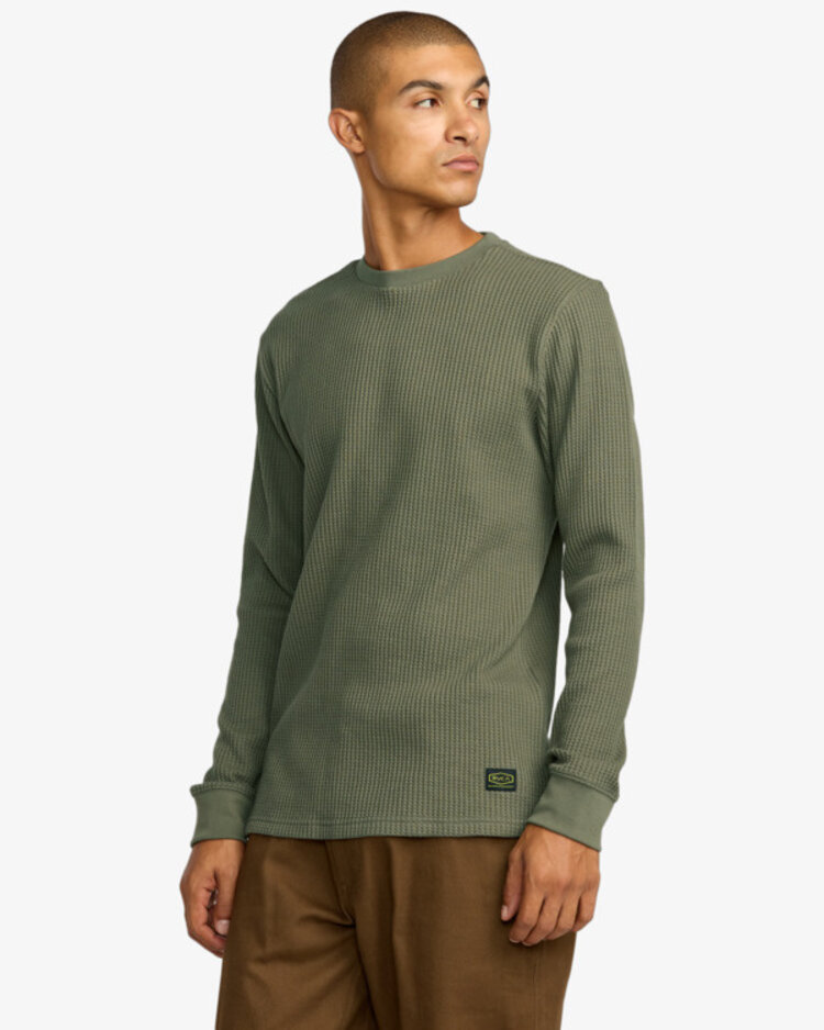 RVCA Dayshift Thermal L/S | Olive