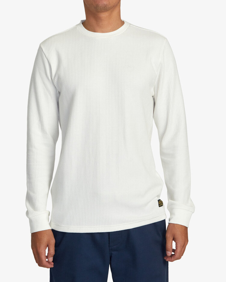 RVCA Dayshift Thermal L/S | Off White