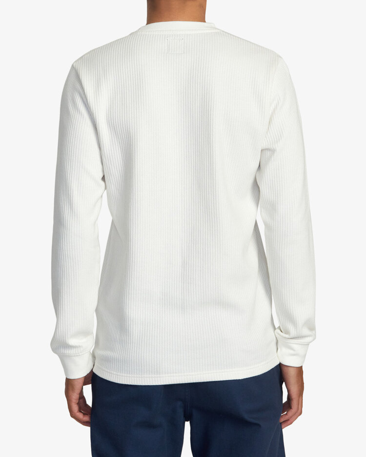 RVCA Dayshift Thermal L/S | Off White