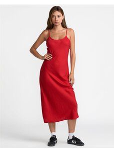 RVCA Lets Dance Slip Dress | Pepper Red
