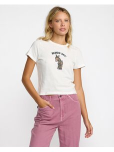 RVCA 411 Tee | Vintage White