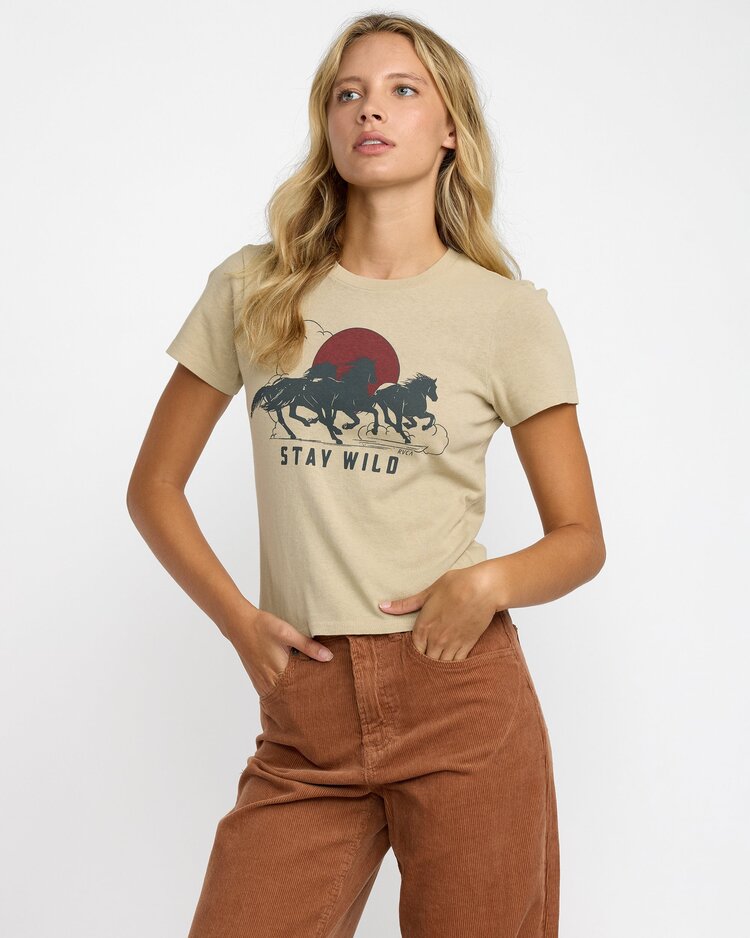 RVCA 411 Tee | Eucalyptus