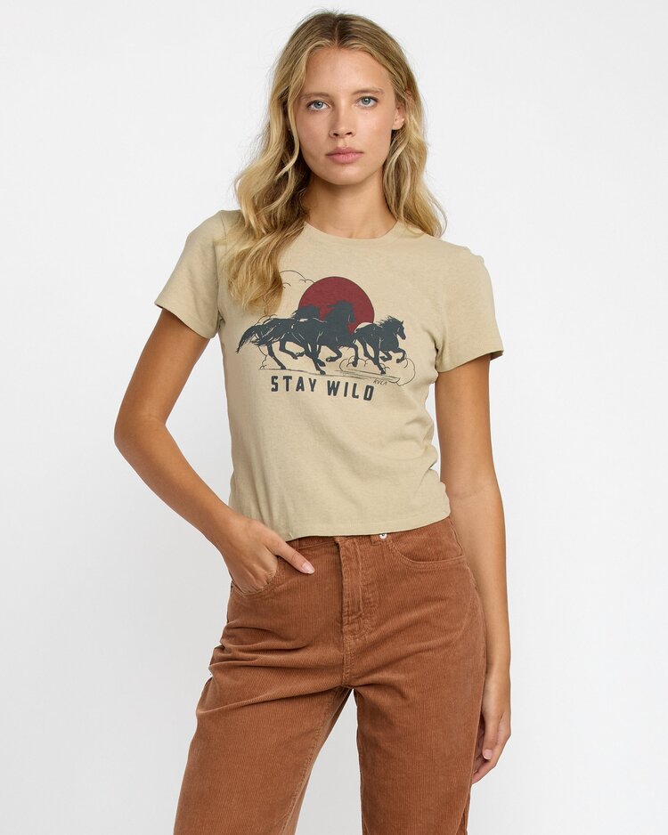 RVCA 411 Tee | Eucalyptus