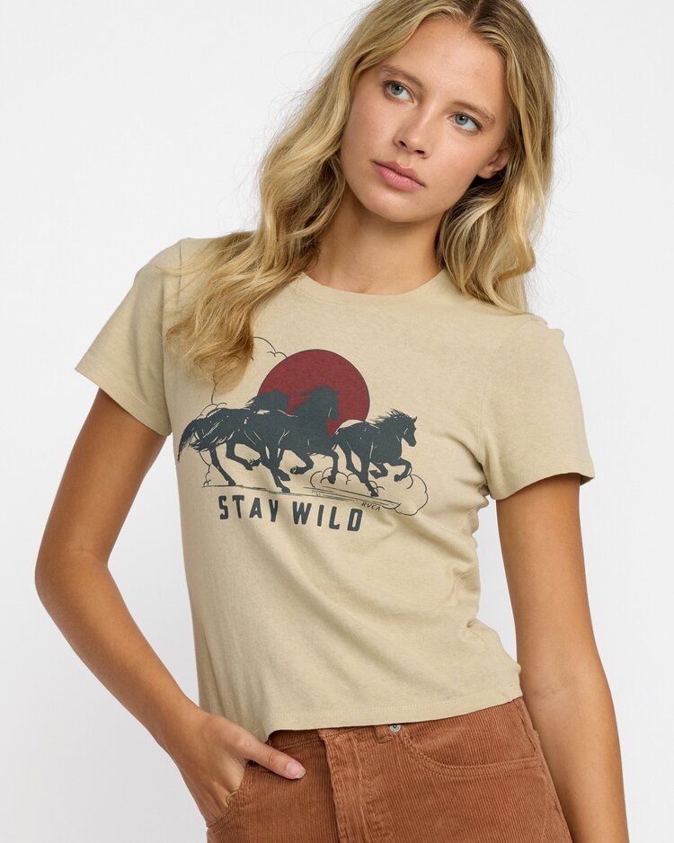 RVCA 411 Tee | Eucalyptus