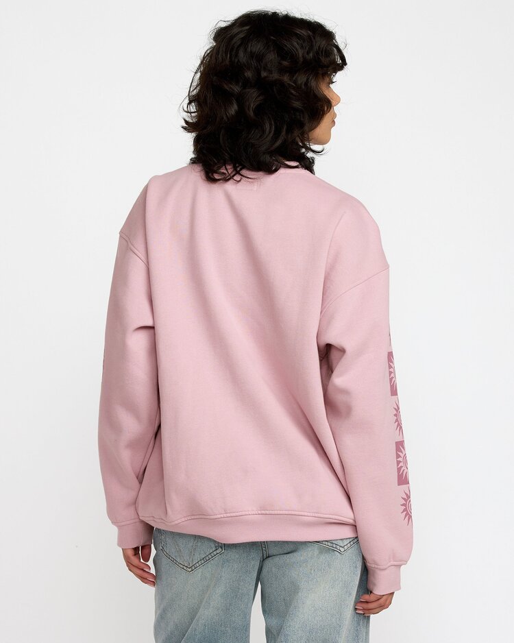 RVCA Baggie Boyfriend Crew | Lush Lilac