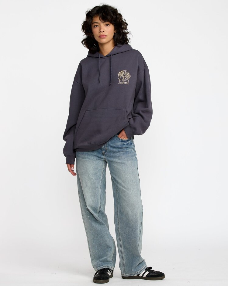 RVCA Baggie BF Hoodie | Gravel