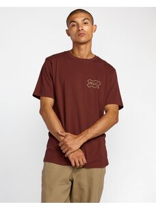 RVCA Genuine RVCA Short Sleeve | Red Earth