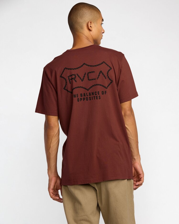 RVCA Genuine RVCA Short Sleeve | Red Earth