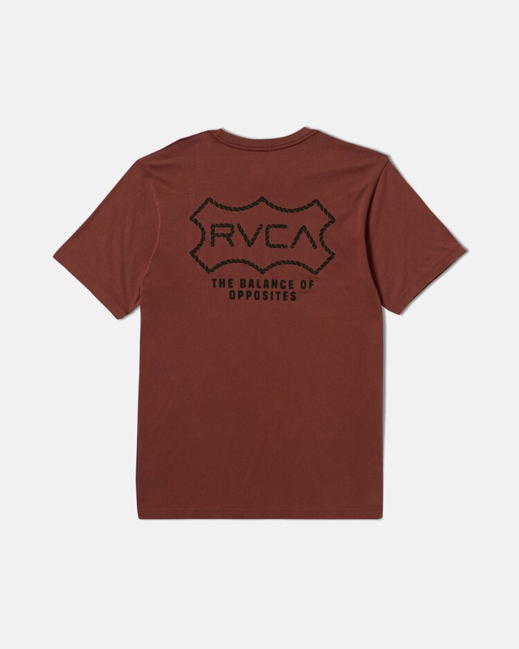 RVCA Genuine RVCA Short Sleeve | Red Earth