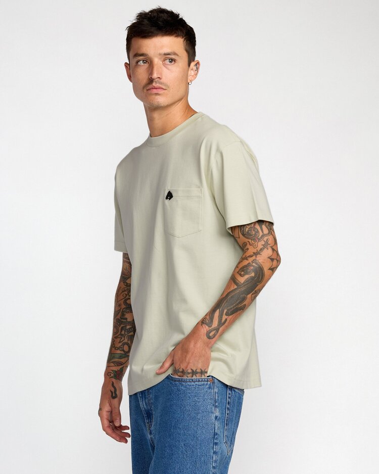 RVCA KSL Pocket Short Sleeve Tee | Ceramic