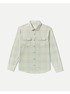 RVCA Vacancy Flannel Long Sleeve| Light Olive