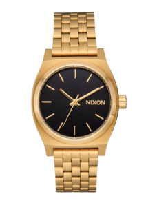Nixon Medium Time Teller | Gold / Black / Gold