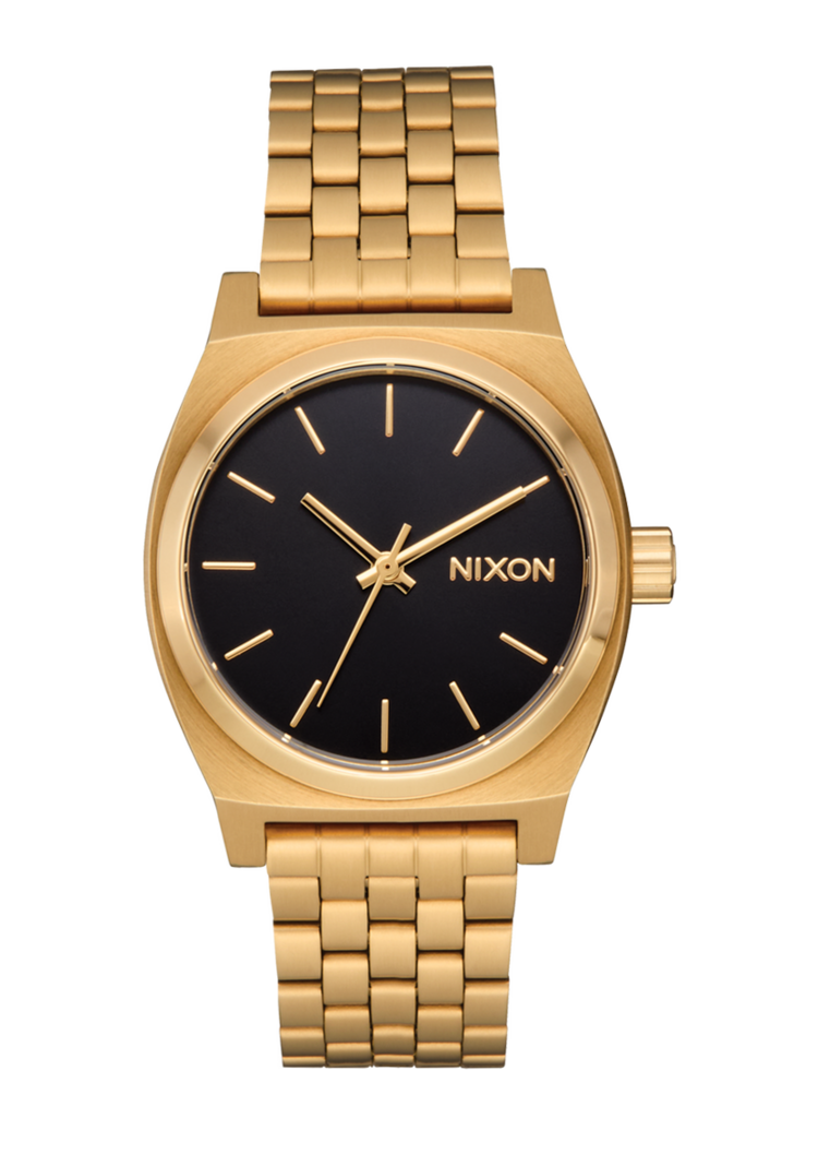 Nixon Nixon Medium Time Teller | Gold / Black / Gold