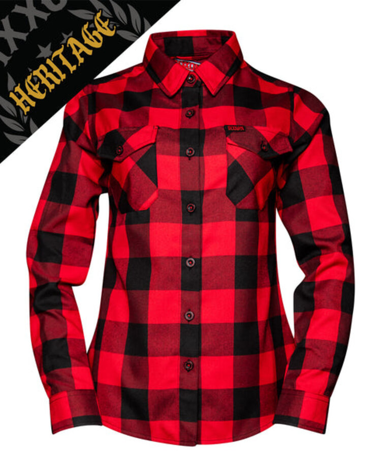 Dixxon RedRum Women's Heritage Flannel | Red / Black