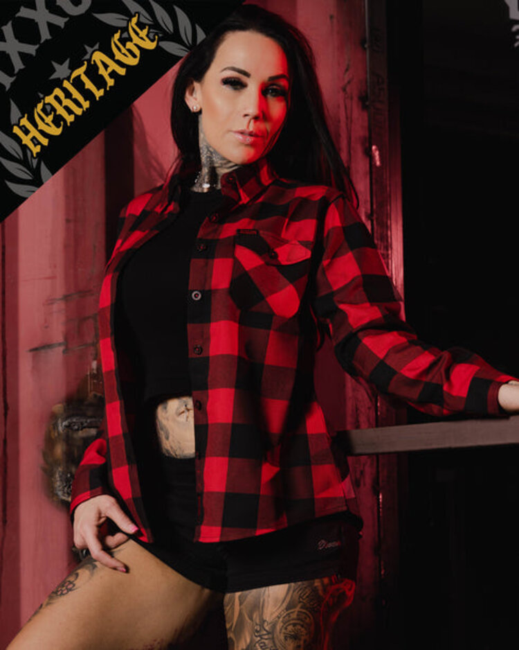 Dixxon RedRum Women's Heritage Flannel | Red / Black