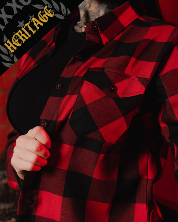 Dixxon RedRum Women's Heritage Flannel | Red / Black