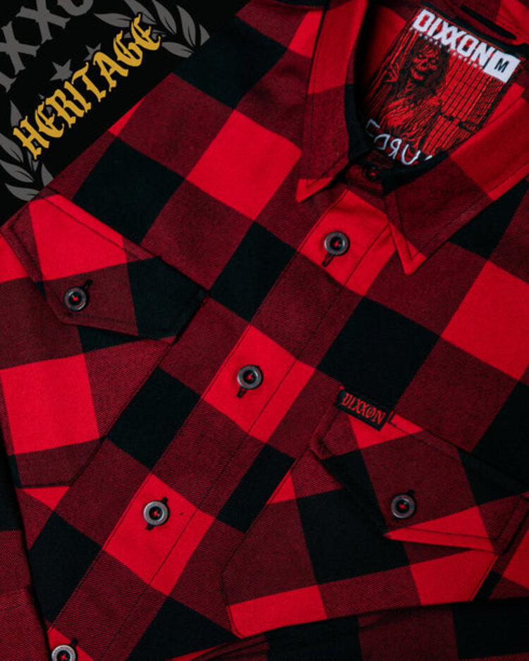 Dixxon RedRum Women's Heritage Flannel | Red / Black