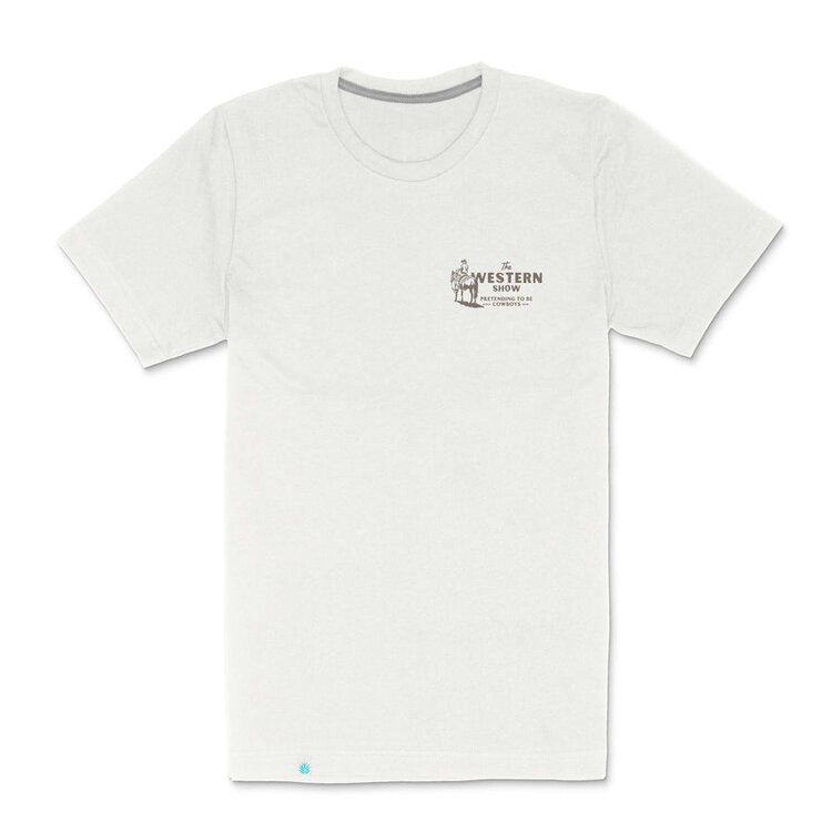 Sendero Provisions Co. Western Show T-Shirt | Vintage White