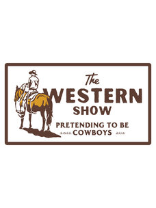 Sendero Provisions Co. Sendero Western Show Sticker | Brown