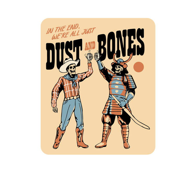Sendero Provisions Co. Sendero Dust And Bones Sticker | Cream