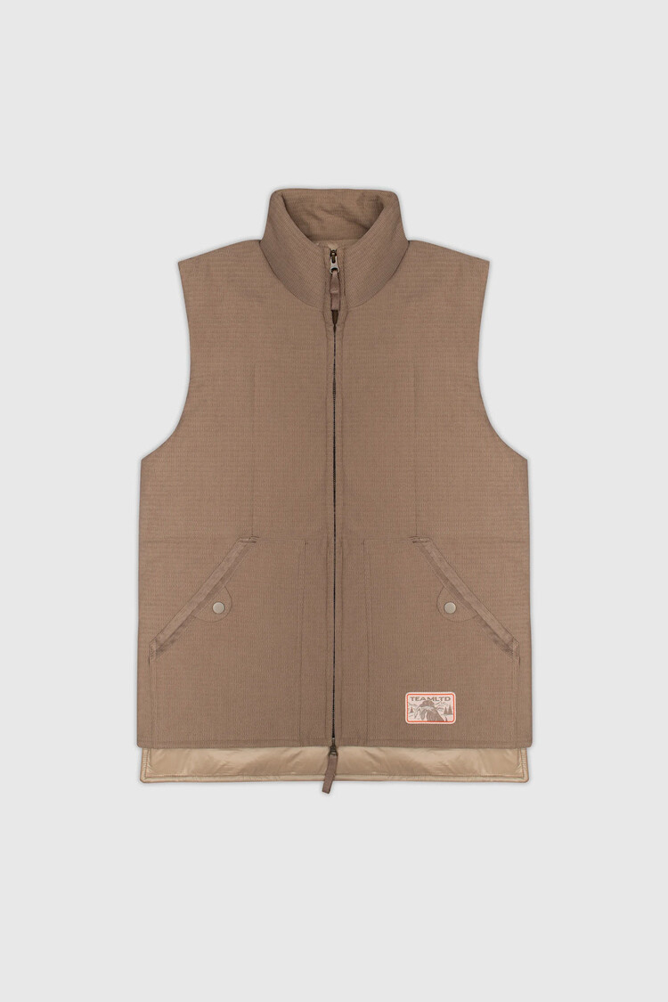 TEAMLTD Good Boy Vest | Taupe