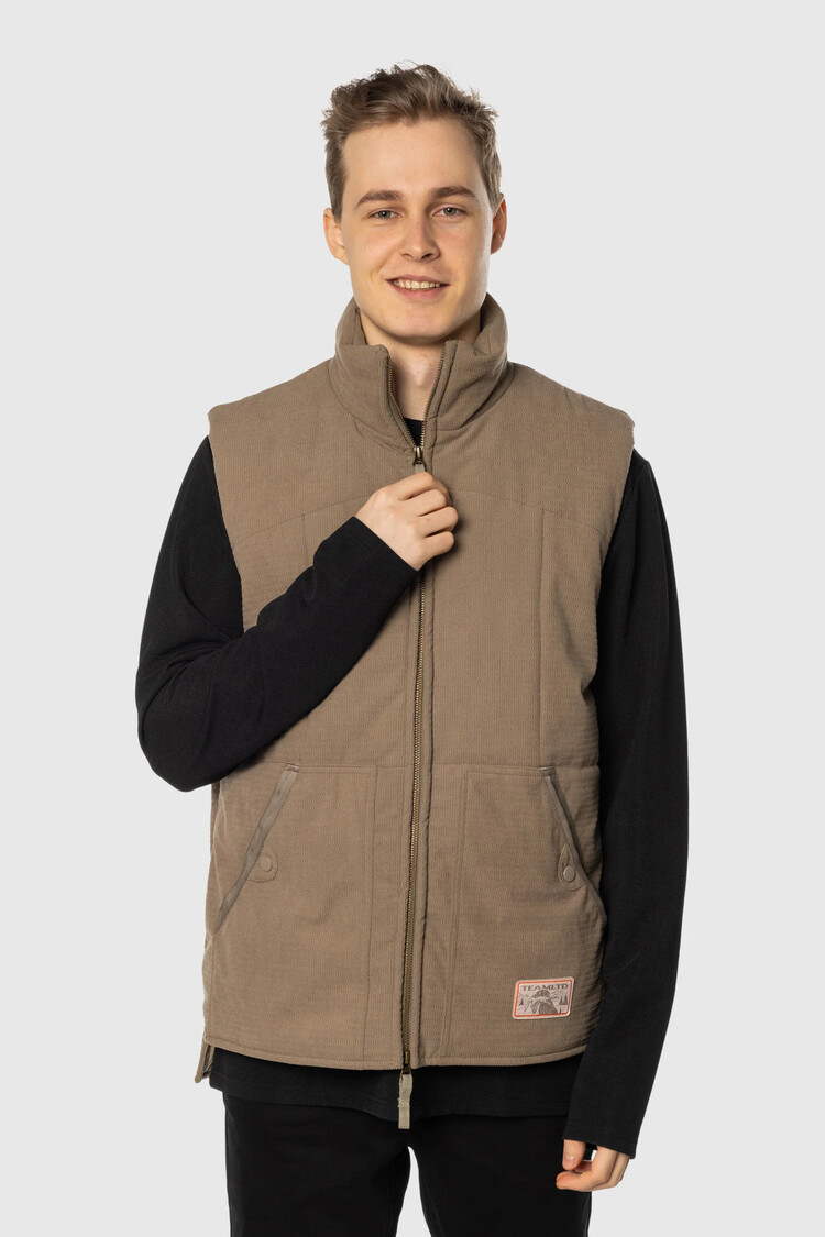 TEAMLTD Good Boy Vest | Taupe