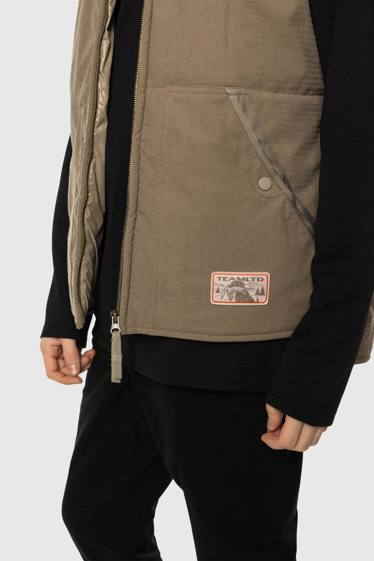 TEAMLTD Good Boy Vest | Taupe
