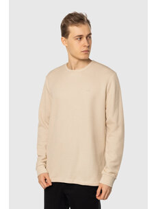 TEAMLTD Waffle Knit Longsleeve | Cream
