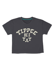 Sendero Provisions Co. Sendero Yippee Ki Yay Crop Tee | Vintage Black