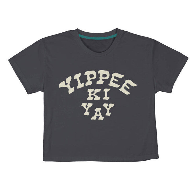 Sendero Provisions Co. Sendero Yippee Ki Yay Crop Tee | Vintage Black