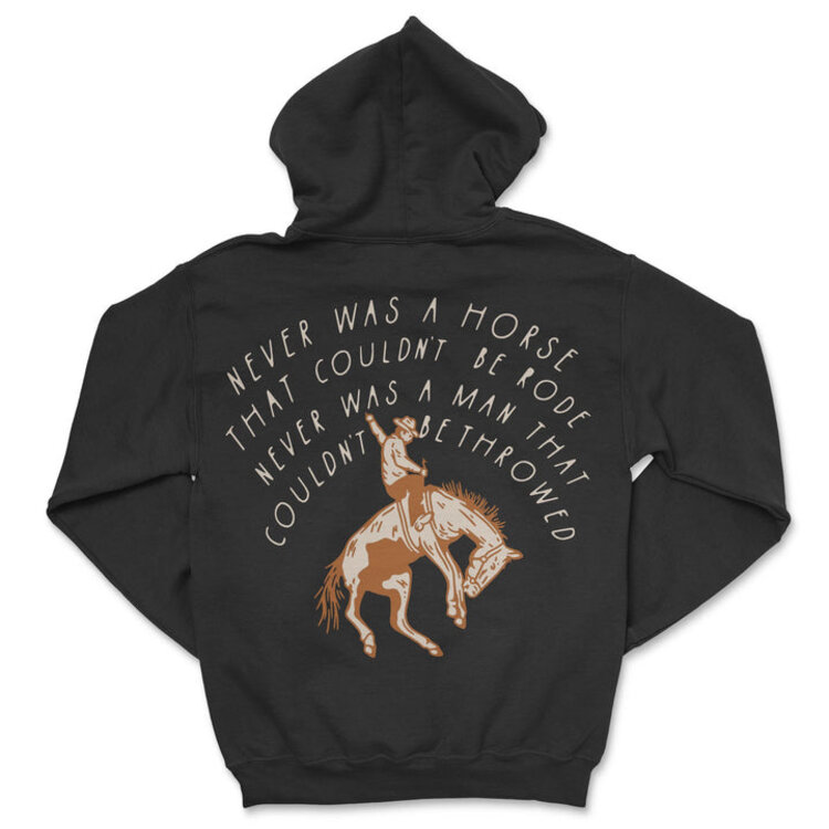 Sendero Provisions Co. Sendero Never Was A Horse Hoodie | Black