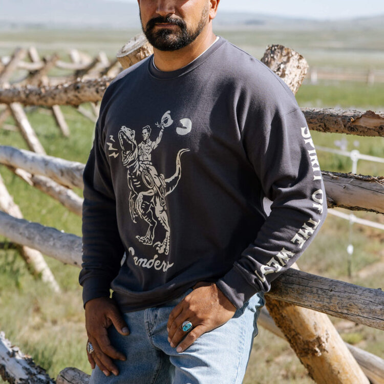 Sendero Provisions Co. Sendero Velociwrangler Sweatshirt | Vintage Black