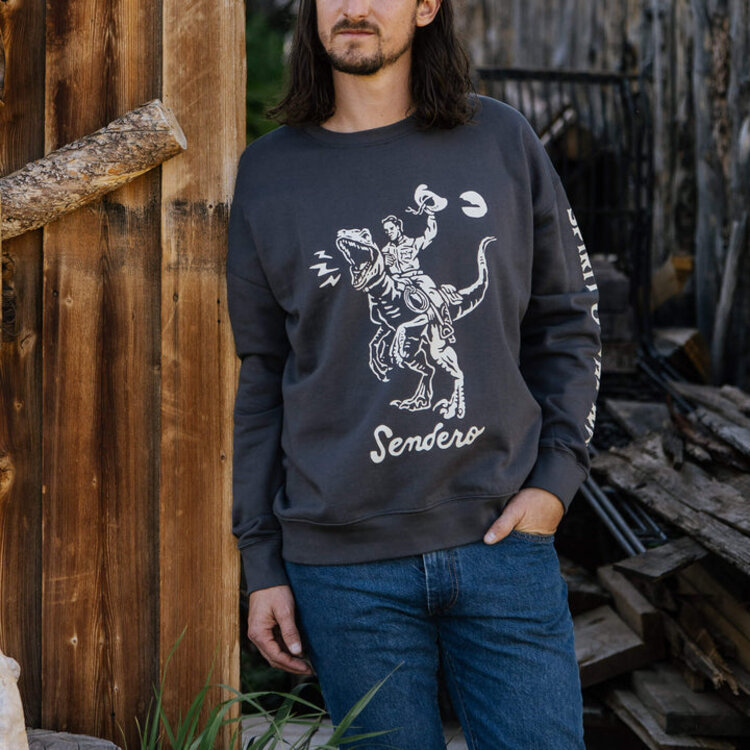 Sendero Provisions Co. Sendero Velociwrangler Sweatshirt | Vintage Black