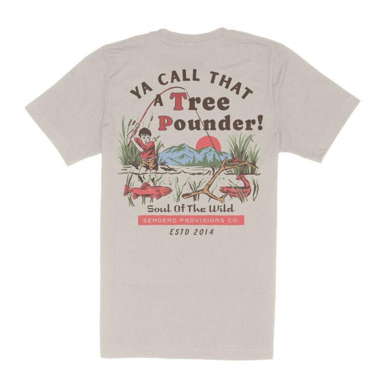 Sendero Provisions Co. Tree Pounder T-Shirt | Sand