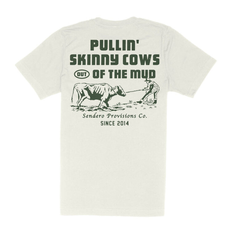 Sendero Provisions Co. Skinny Cows T-Shirt | Vintage White