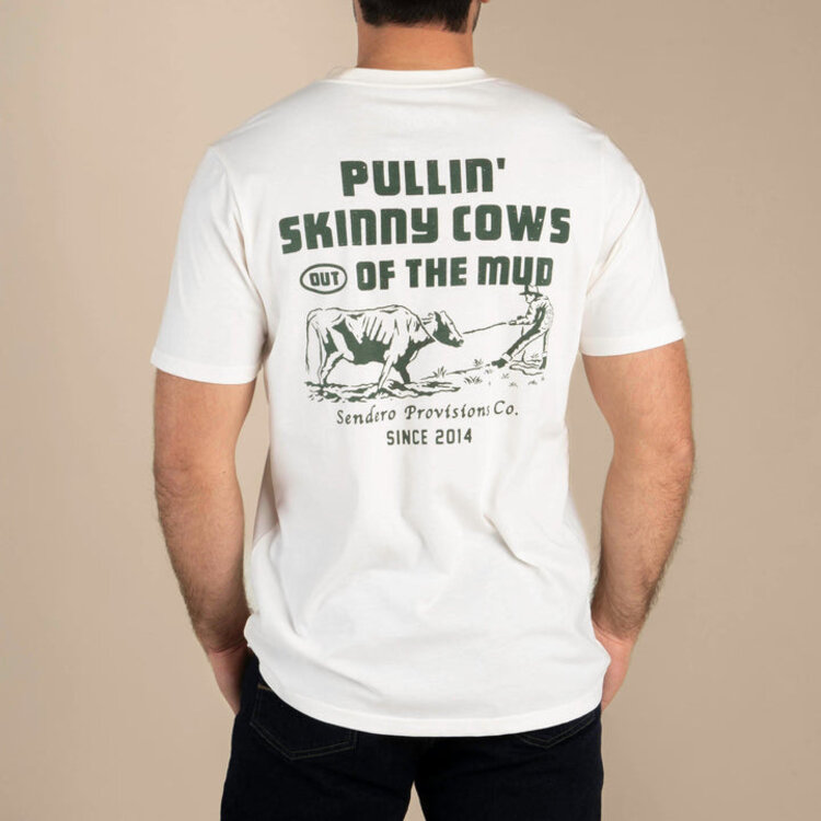 Sendero Provisions Co. Skinny Cows T-Shirt | Vintage White