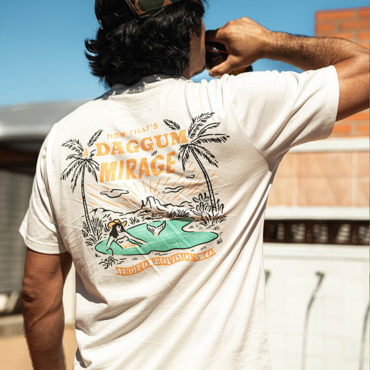 Sendero Provisions Co. Mirage T-Shirt | Vintage White