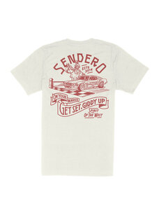 Sendero Provisions Co. Giddy Up T-Shirt | Vintage White
