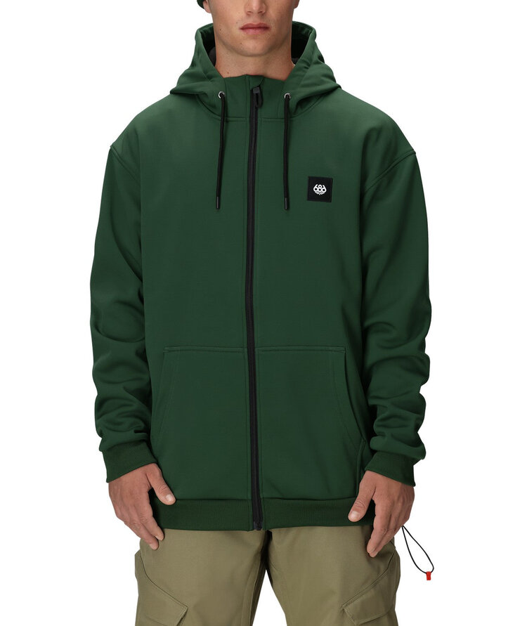 686 Technical Apparel 686 Bonded Fleece Zip Hoody | Moss Green