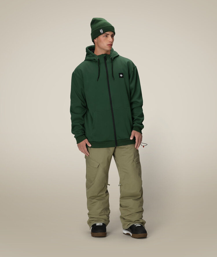 686 Technical Apparel 686 Bonded Fleece Zip Hoody | Moss Green