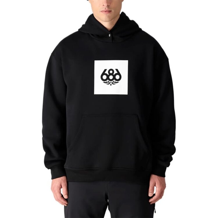 686 Technical Apparel 686 Knockout Premium Heavyweight Pullover Hoody | Black