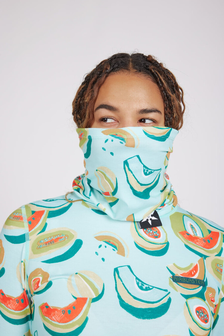 Airblaster Ninja Turtleneck Face Mask | Black