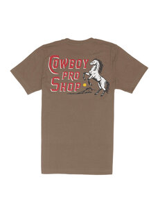 Sendero Provisions Co. Sendero Cowboy Pro Shop T-Shirt | Light Brown