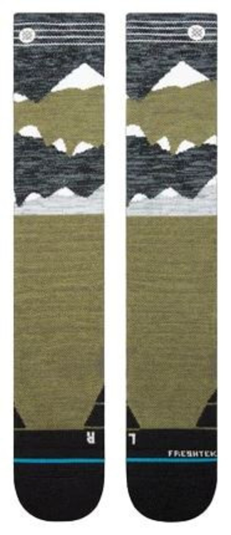 Stance Men's Lonely Peaks Snow Sock | Teal