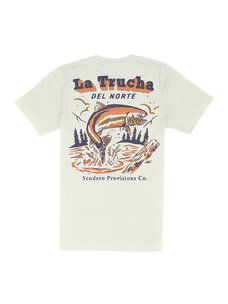 Sendero Provisions Co. Sendero Del Norte T-Shirt | Vintage White/Orange