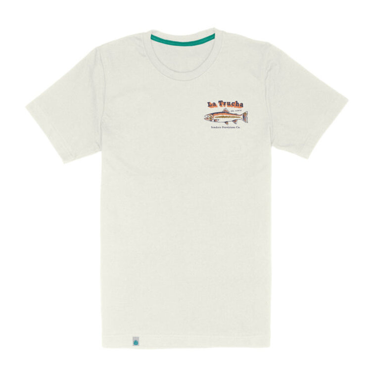 Sendero Provisions Co. Sendero Del Norte T-Shirt | Vintage White/Orange