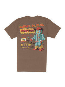 Sendero Provisions Co. Sendero Danger Cowboy T-Shirt | Light Brown