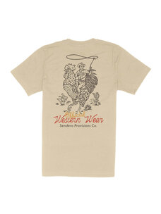 Sendero Provisions Co. Official Western T-Shirt | Cream